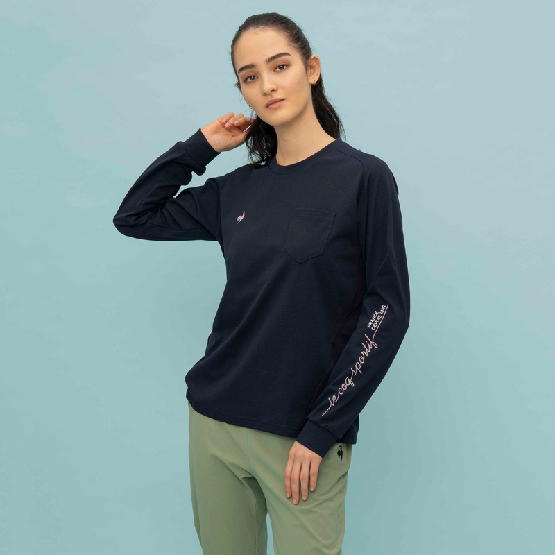 LADIES` LCS PLUME KNITTED LONG SLEEVE T-SHIRT (AILE FORME)