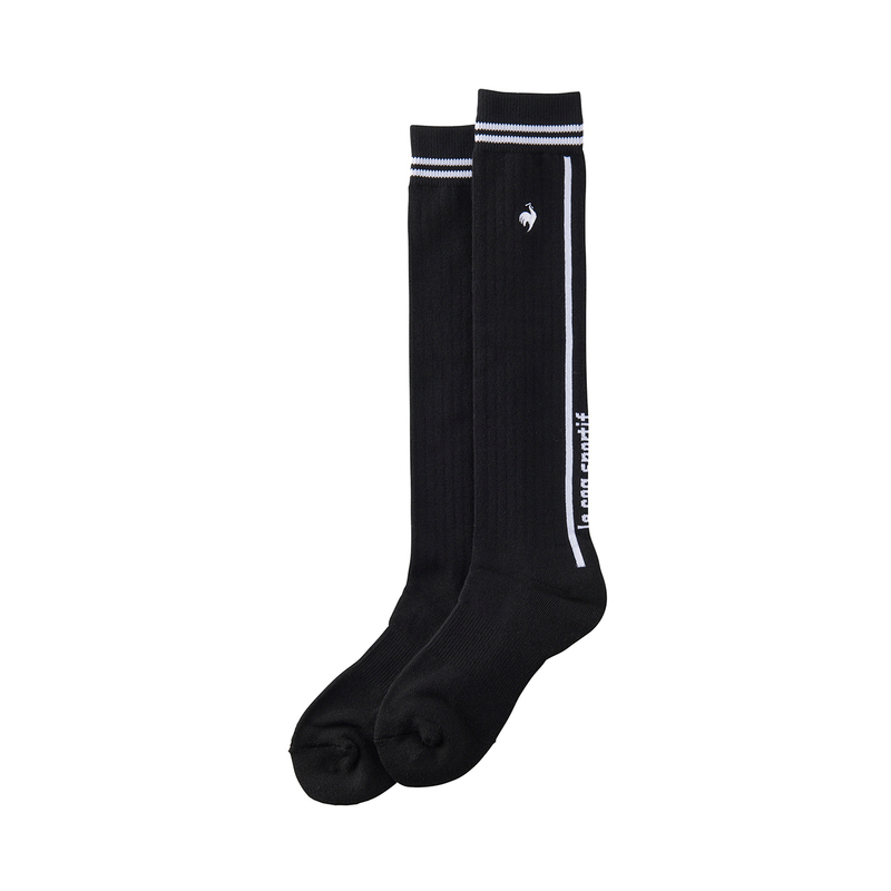 LADIES` RIJOUME HIGH SOCKS WITH LINE