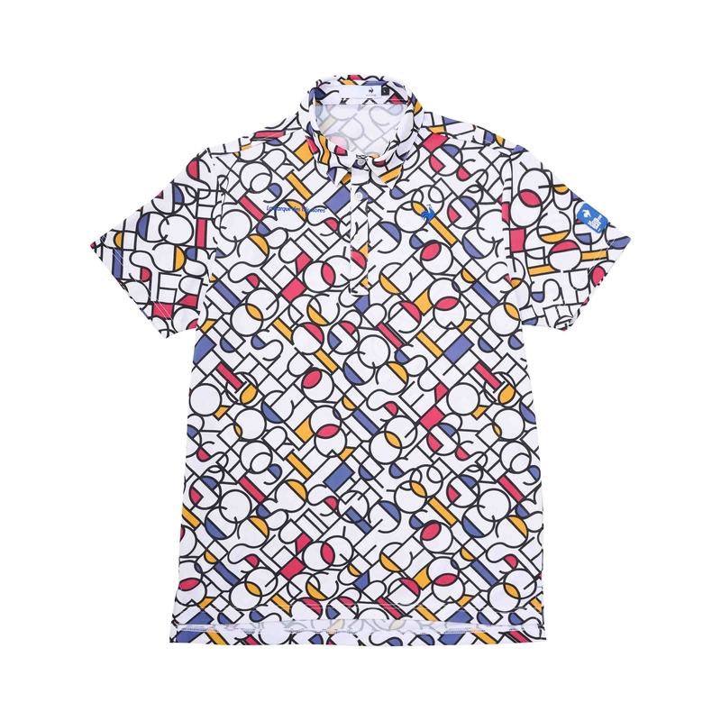MEN`S MONDRIAN GRAPHIC PETITE SHORT SLEEVE SHIRT