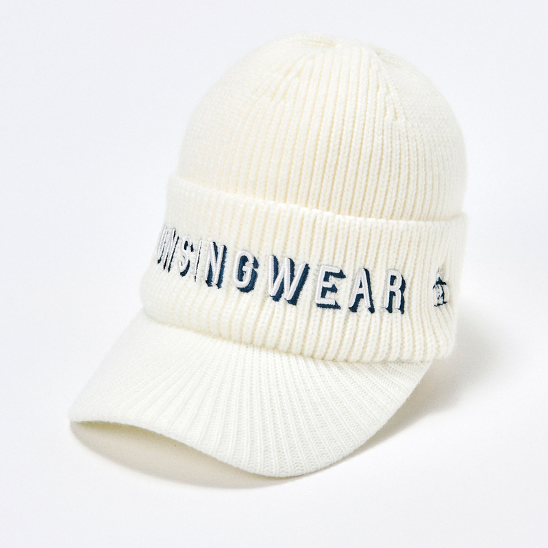 MEN`S LOGO JAGUARD KNIT CAP