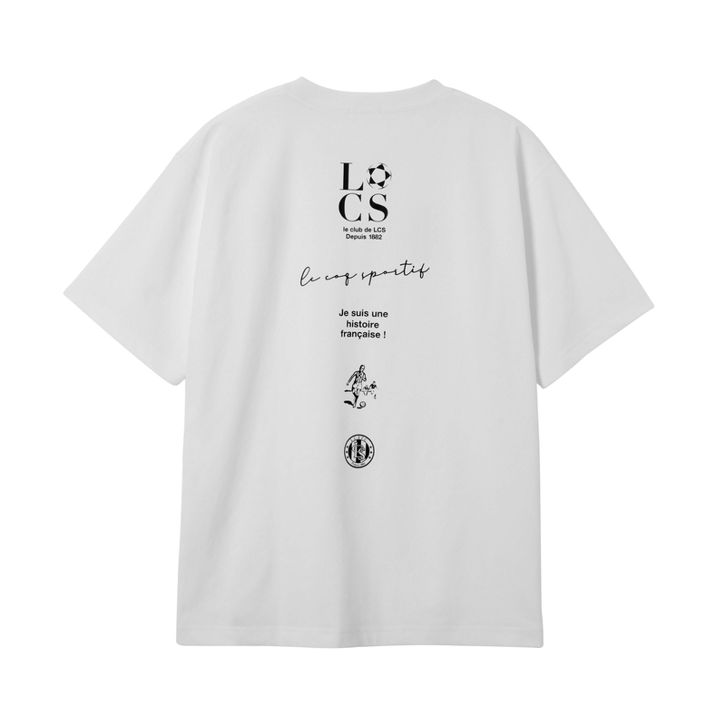 MEN`S COTTON-LIKE POLYESTER BACK PRINT SHORT SLEEVE T-SHIRT