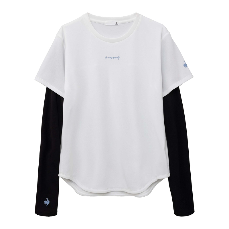LADIES' SHORT-SLEEVED T-SHIRT WITH ARM COVERS