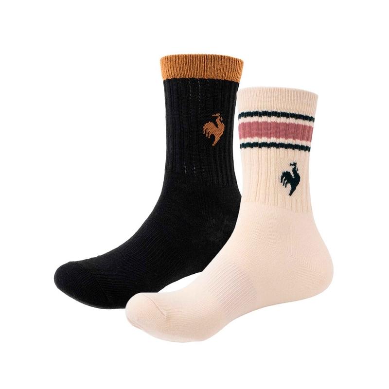 UNISEX 2P MIDDLE SOCKS (ANTIBACTERIAL AND DEODORANT)