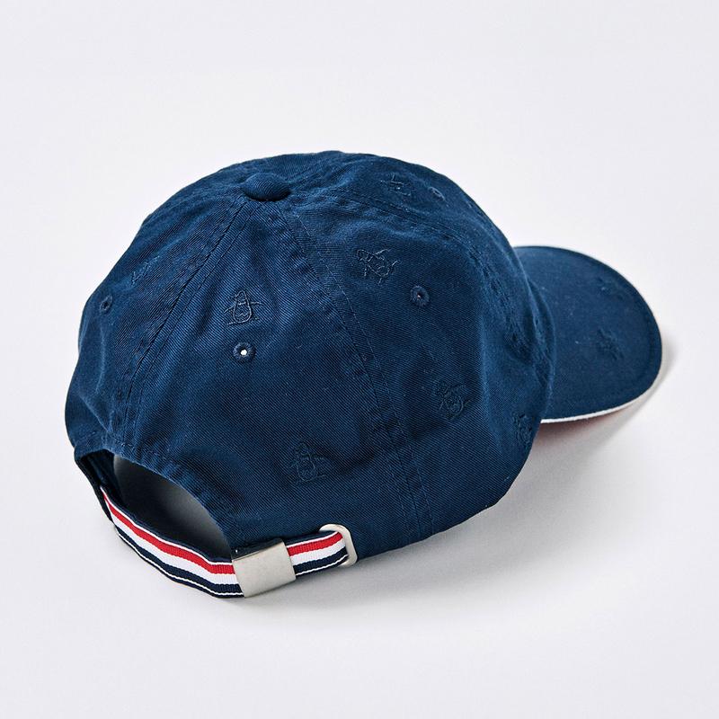 MEN`S TRICOLOR PENGUIN JUMPING PATTERN CAP