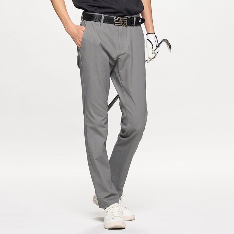 MEN`S [STRETCH FORCER] SOLID DOBBY LONG PANTS