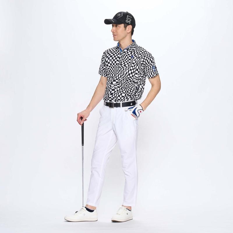 MEN`S VICHY PATTERN SHORT SLEEVED SHIRT