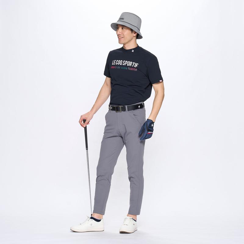 MEN`S [30TH] MOCK NECK SHORT SLEEVE SHIRT