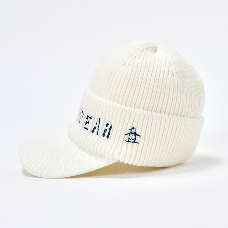 MEN`S LOGO JAGUARD KNIT CAP