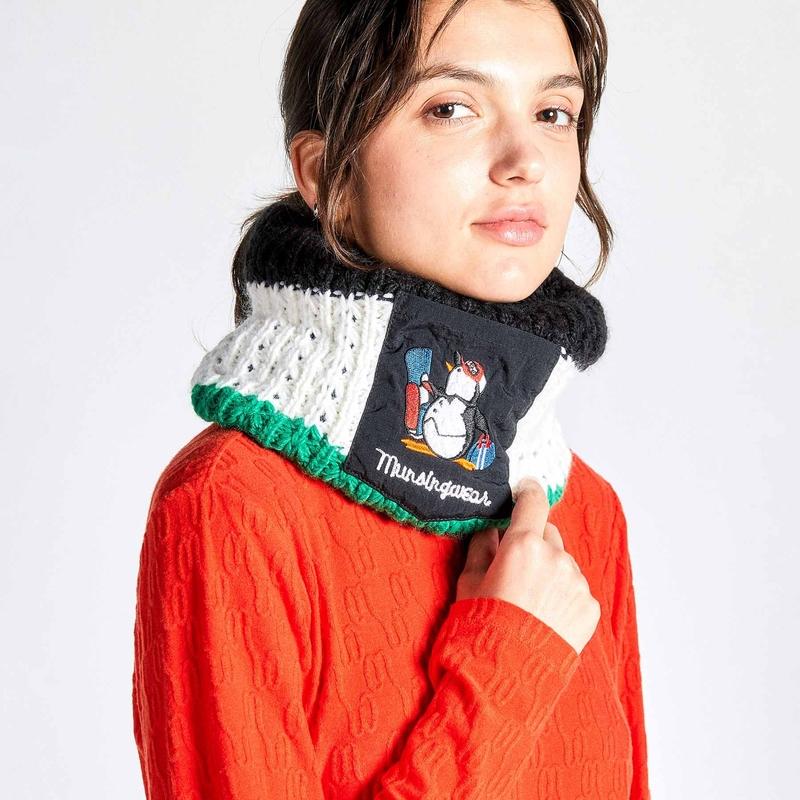 LADIES` LOW GAUGE KNIT NECK WARMER