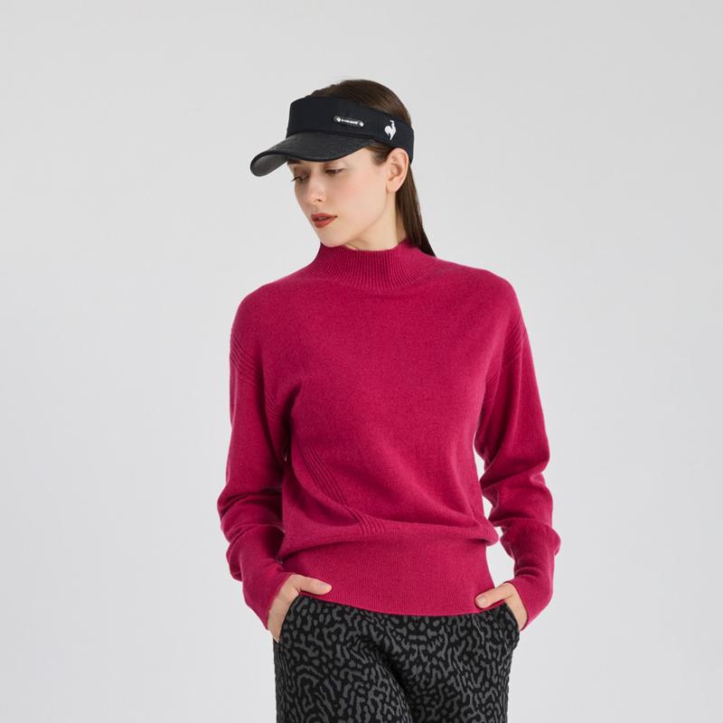 LADIES` RIJOUME CASHMERE HIGH NECK SWEATER