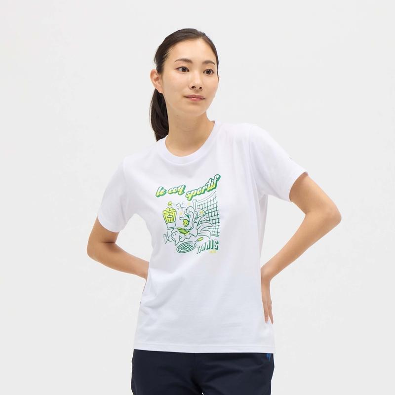 LADIES` GRAPHIC SHORT SLEEVE T-SHIRT