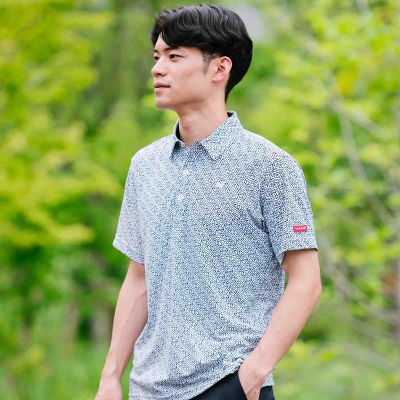MEN`S DTC SMU LCS LOGO PRINT SHORT SLEEVE POLO