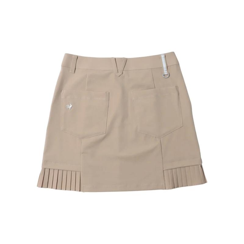 LADIES` HEM PLEATED SKIRT