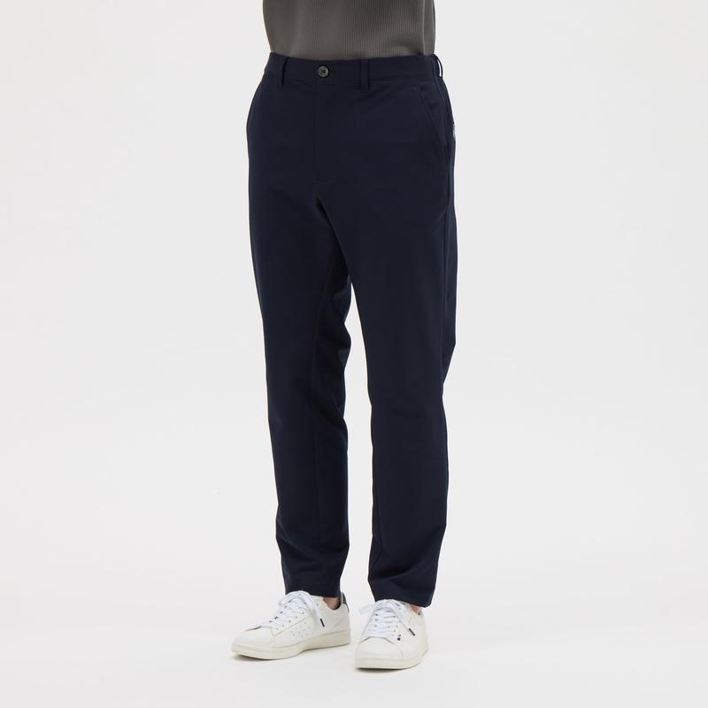 MEN`S AIR STYLISH PANTS HEAT NAVI FRONT OPENING