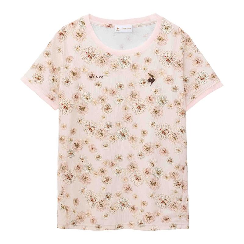 LADIES' (PJ COLLABORATION)  ALL-OVER PRINT SHORT-SLEEVED SHIRT